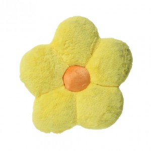 flower dye cut pillow
