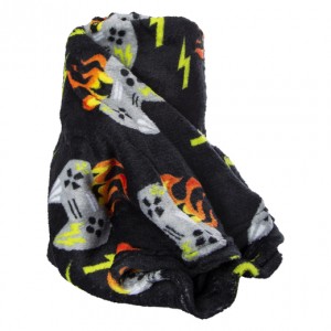 printed gamer blanket
